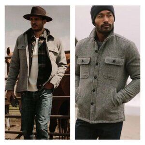 Taylor Stitch - Men's Wool Blend Shirt Jacket - Medium